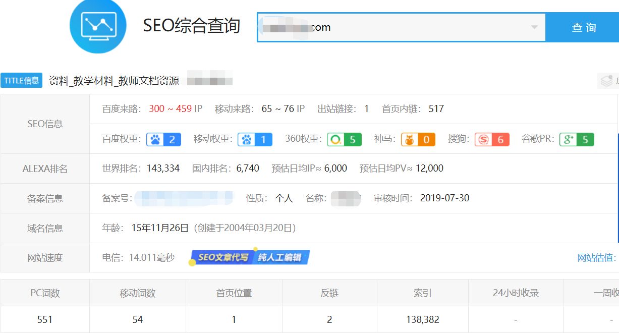 中聯科技課程課件網站SEO優化解決方案